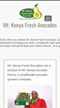 Mobile Screenshot of mtkenyaavocadofarms.com